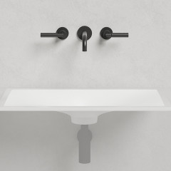 Salini MAREA 13 Раковина врезная снизу 700х400х120 мм, без отв. под смес, БЕЗ ПЕРЕЛИВА, мат-л: S-Stone, матовый, белый.