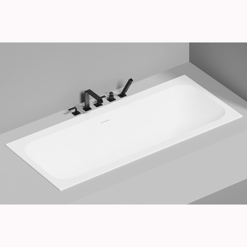 Salini ORLANDA AXIS KIT Встраиваемая ванна на ножках 1800х800х600мм, "Up&Down",белый, сифон, интегрированный слив-перел мат-л: S-Sense, белый матовый