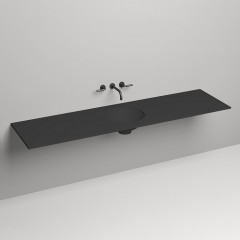 SALINI Столешница 2000х500х15 мм, из материалв S-Stone, цвет матовый RAL 9011