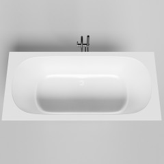 Salini ORNELLA AXIS KIT 190 Встраиваемая ванна 1900х900х600мм, прямоуг. ,мат-л: S-Stone, дон. кл. "Up&Down",слив -перел.белый матовый