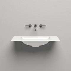 SALINI Столешница 800х500х15 мм, из материалв S-Stone, цвет белый матовый