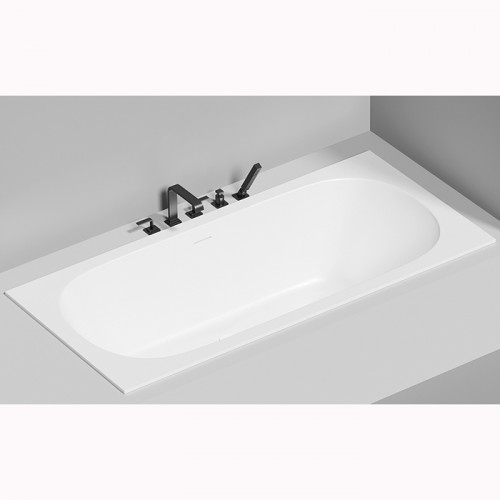 Salini ORNELLA AXIS KIT 190 Встраиваемая ванна 1900х900х600мм, прямоуг. ,мат-л: S-Sense, дон. кл. "Up&Down",слив -перел.белый глянцевый