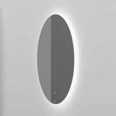 SALINI Зеркало для ванны круглое OMBRA с LED подсветкой D 700 х 25 mm, влагостойкое AGC Сrystalvision, сенс выкл, крепления,обогрев, антизапот