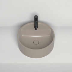 Salini ARMONIA TOP 202 Раковина на столешницу 450х450х116мм, с отв.под смеситель, мат-л: S-Stone, матовый, RAL7006