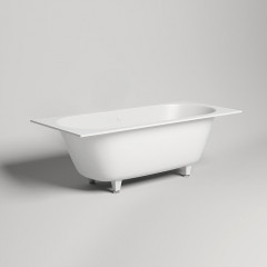 Salini ORNELLA AXIS 180 Встраиваемая ванна 1800х800х600мм, прямоугольная ,мат-л: S-Sense, белый глянцевый (без слива-перелива!)