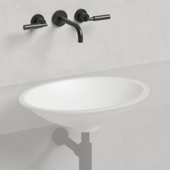 Salini Донный клапан для раковины D504 "Up&Down"для Alda/Marea/Luce, S-Stone, цвет: белый матовый