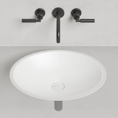 Salini Донный клапан для раковины D504 "Up&Down"для Alda/Marea/Luce, S-Stone, цвет: белый матовый