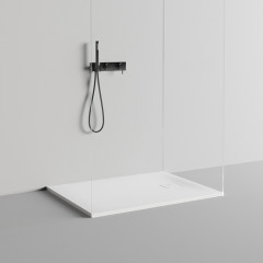 Salini OASI Поддон 900х900х30мм, с сифоном, мат-л: S-Stone, матовый, белый.