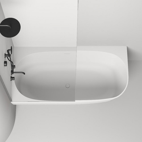 Salini SOFIA Corner L Ванна угловая левая 1700х850х590мм, дон кл "Up&Down, сифон, слив-пер, мат-л: S-Stone, цвет бел мат
