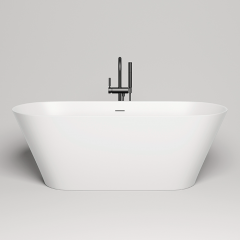 Salini MONA Ванна отдельностоящая 1700×720×585мм, донный клапан "Up&Down", сифон, слив-перелив, мат-л: S-Sense, глянец