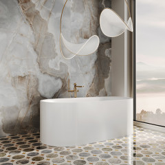 Salini Perla Ванна S-Sense 170x80 , цвет белый глянцевый