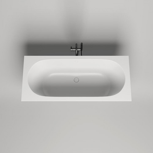 Salini ORNELLA AXIS 180 Встраиваемая ванна 1800х800х600мм, прямоугольная ,мат-л: S-Sense, белый матовый (без слива-перелива!)