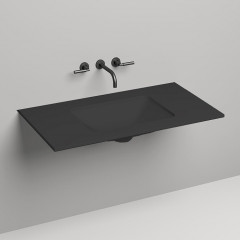 SALINI Столешница 1000х500х15 мм, из материалв S-Stone, цвет матовый RAL 9011