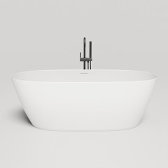 Salini SOFIA Ванна отдельностоящая 1700x815 мм, донный клапан "Up&Down", сифон, слив-перелив, мат-л: S-Stone, матовый, белый. Фурнитура: белая.