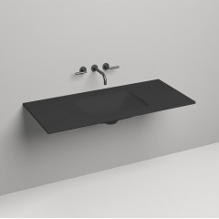 SALINI Столешница 1200х500х15 мм, из материалв S-Stone, цвет матовый RAL 9011