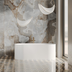 Salini Perla Ванна S-Stone 170x80 , цвет белый матовый