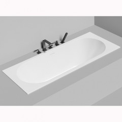 Salini ORNELLA AXIS KIT 170 Встраиваемая ванна 1700х700х600 мм, прямоуг. ,мат-л: S-Sense, дон. кл. "Up&Down",слив -перел.белый глянцевый