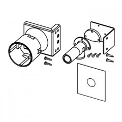 TECE Монтажный комплект для подкл. сидений-биде: Duravit SansoWash D-Code, Starck, TOTO Washlet GL, Geberit AquaClean 4000/5000/5000plus