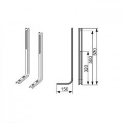 TECE Монтажные опоры, TECEbox для 9370000