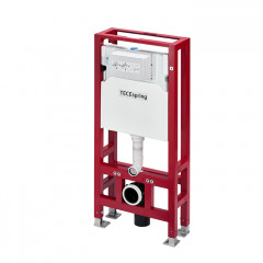 TECEspring Застенный модуль для унитаза с двойной рамой, присоединение к канализации DN90 (без панели смыва) (аналог S500393)