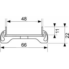 TECE Лоток "plate", 1500 мм, основа для плитки, нержавеющая сталь, полированная.