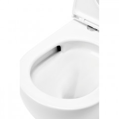 TECEspring R Комплект: Унитаз подвесной, со смывом Tornado flush, сиденье Slim с микролифт и быстрым снятием, белый глянец (В УСИЛЕННОЙ УПАКОВКЕ!)