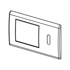 TECE Панель TECEplanus IR, нерж. ст., сатин