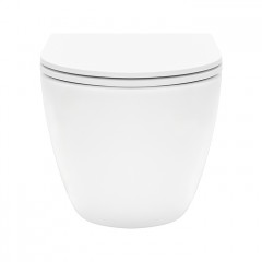 TECEspring R Комплект: Унитаз подвесной, со смывом Tornado flush, сиденье Slim с микролифт и быстрым снятием, белый глянец (В УСИЛЕННОЙ УПАКОВКЕ!)