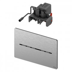 TECEsolid. Металическая панель смыва для унитаза TECEsolid с бесконтактной активацией, батарея 6 В, хром глянцевый