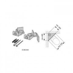 TECE Комплект для крепления к унитазу 90 градусов