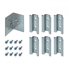 TECEspring комплект 4 в 1 Застенный модуль,панель смыва с круглыми кнопками, черный матовый/ободок черный мат (аналог арт S401104/S955102)