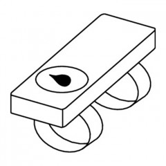 TECEplanus Кнопка дистанционного управления механизмом смыва