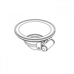 TECE Механический затвор с маятниковой заслонкой для всех сифонов TECEdrainpoint S как барьер от запаха и паразитов.