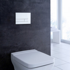 TECEspring Панель смыва плоская,из акрила,, цвет белый