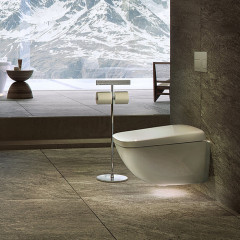 TOTO NEOREST WX1 WASHLET Унитаз подвесной 660*444*367мм, для TCF95180GEU смыв tornado, Cefiontect, Rimless , цвет: белый