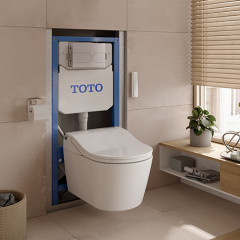 TOTO WASHLET RW Сиденье 579*391*108мм, с дистанционным управлением и автосмывом, для унитаза: CW542EY, цвет: белый