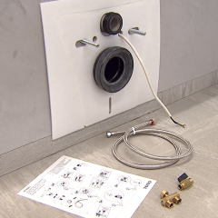 TOTO Комплект для подключения WASHLET, скрытой подключение, для модулей TOTO/GEBERIT (Продаем с унитазами/вошлетами TOTO TCF802C2G)