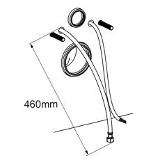 TOTO Комплект для подключения WASHLET, скрытой подключение, для модулей TOTO/GEBERIT (Продаем с унитазами/вошлетами TOTO TCF802C2G)