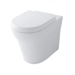 TOTO MH Унитаз приставной, 390x624x410мм, безободковый, без сиденья(подходит: VC10047NN, VC10162), Tornado Flush, CeFiONtect, цвет: белый