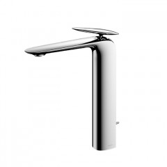 TOTO ZA Смеситель для раковины высокий на 1 отв,со сливным клапаном, цвет хром САНКЦИИ!!!