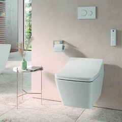TOTO WASHLET SX EWATER+ Сиденье 386х579х146 мм, с дистанционным управлением, для унитаза CW522EY, цвет: белый