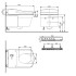 TOTO NEOREST AC WASHLET Сиденье 423x675x119 мм, с дистанционным управлением, для унитаза: AC CW996P, цвет: белый