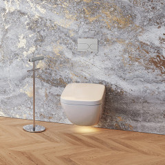 TOTO NEOREST WX2 WASHLET Сиденье 449*667*122 мм, с дистанционным управлением, (требуется для подкл. HM183), для унитаза: CW928PZY, цвет: белый