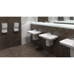 TOTO PUBLIC Сушилка для рук, 245x154x470мм, цвет: белый (спеццена со склада нашего!)