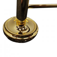 TW Bristol 99, подвесная полочка-решетка 55*37*13см, цвет: золото