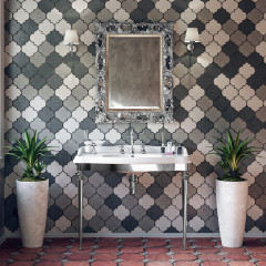 TW Bristol 874.1, структура металлическая под раковину-консоль AR874 р-р 1050*560*h850, материал: латунь, цвет отделки: хром