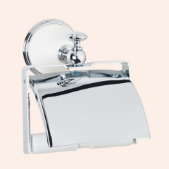 TW Harmony 219, держатель для т/б с крышкой, цвет держателя: белый/хром