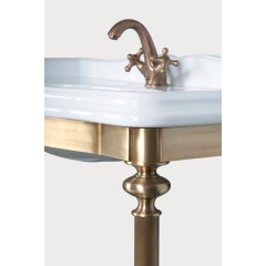 TW Bristol 874.2, структура металлическая под раковину-консоль AR874 р-р 1050*560*h850, материал: латунь, цвет отделки: бронза