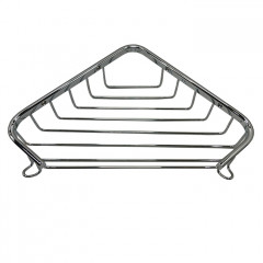 TW Harmony 534, подвесная полочка-решетка угловая 18*18*h4, цвет: хром