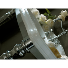 TW King 3090.1, структура металлическая под раковину-консоль AR864 р-р 910*560*h850, с сифоном хром, материал: латунь, цвет отделки: хром